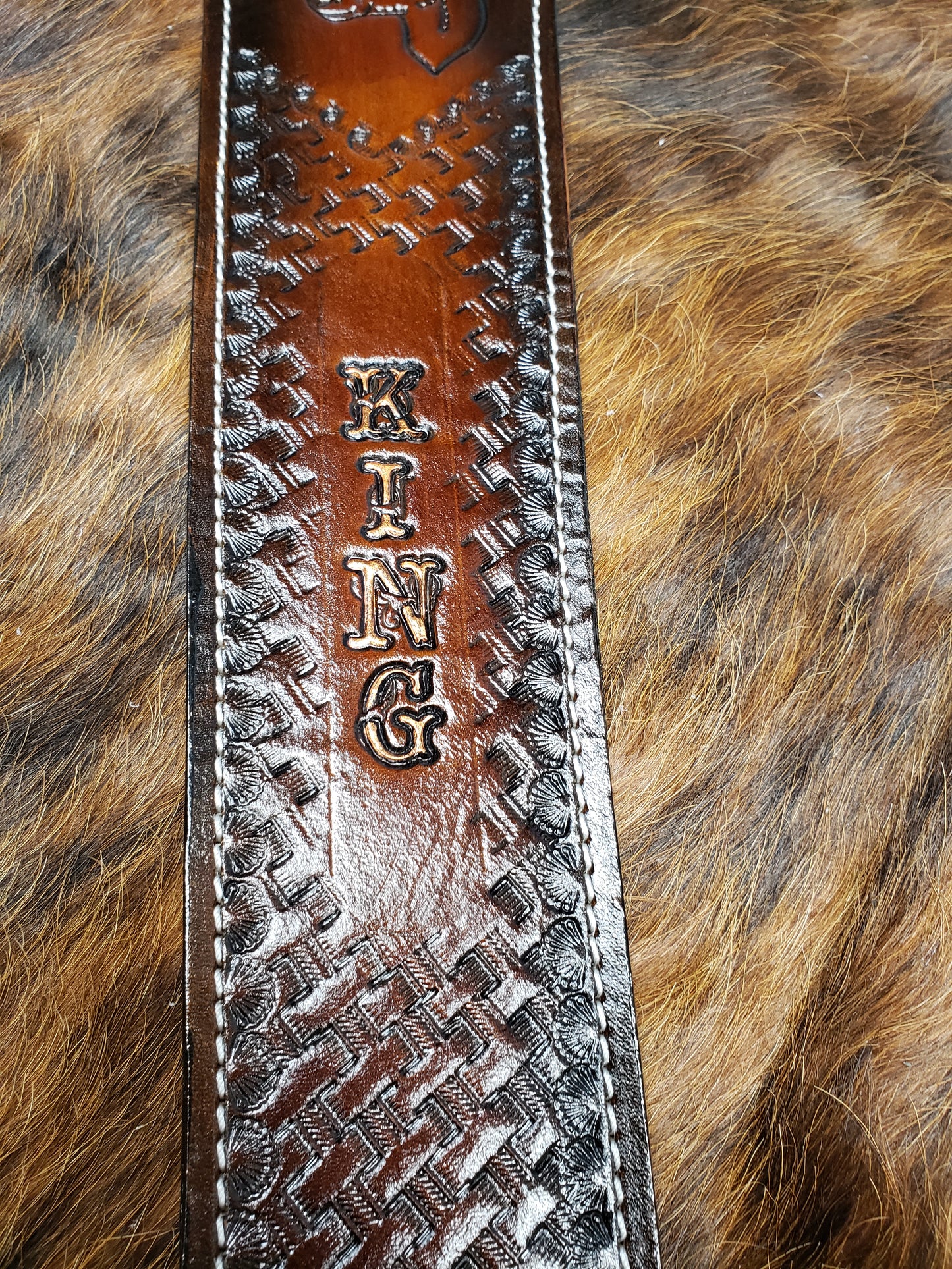 CUSTOM LEATHER RIFLE/ SHOTGUN SLING