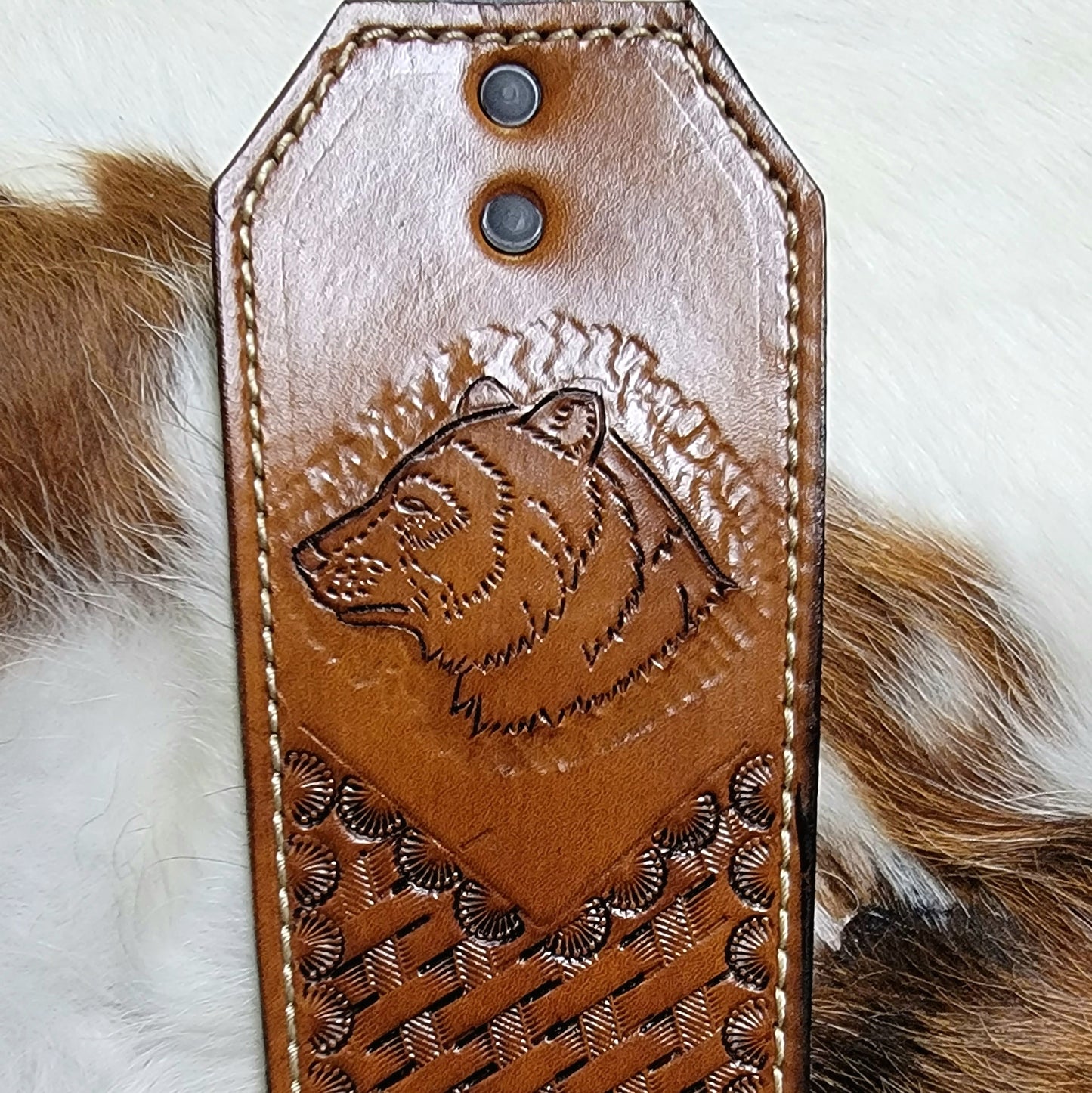 CUSTOM LEATHER RIFLE/ SHOTGUN SLING