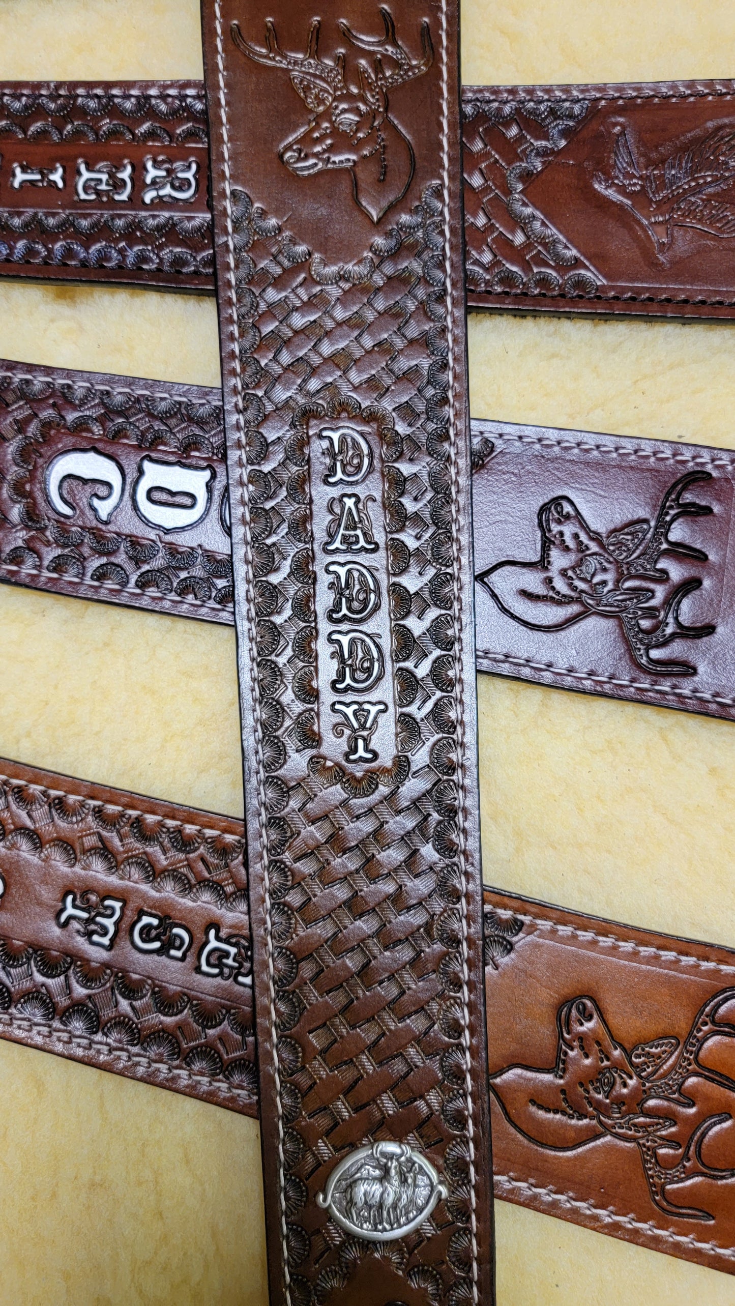 CUSTOM LEATHER RIFLE/ SHOTGUN SLING