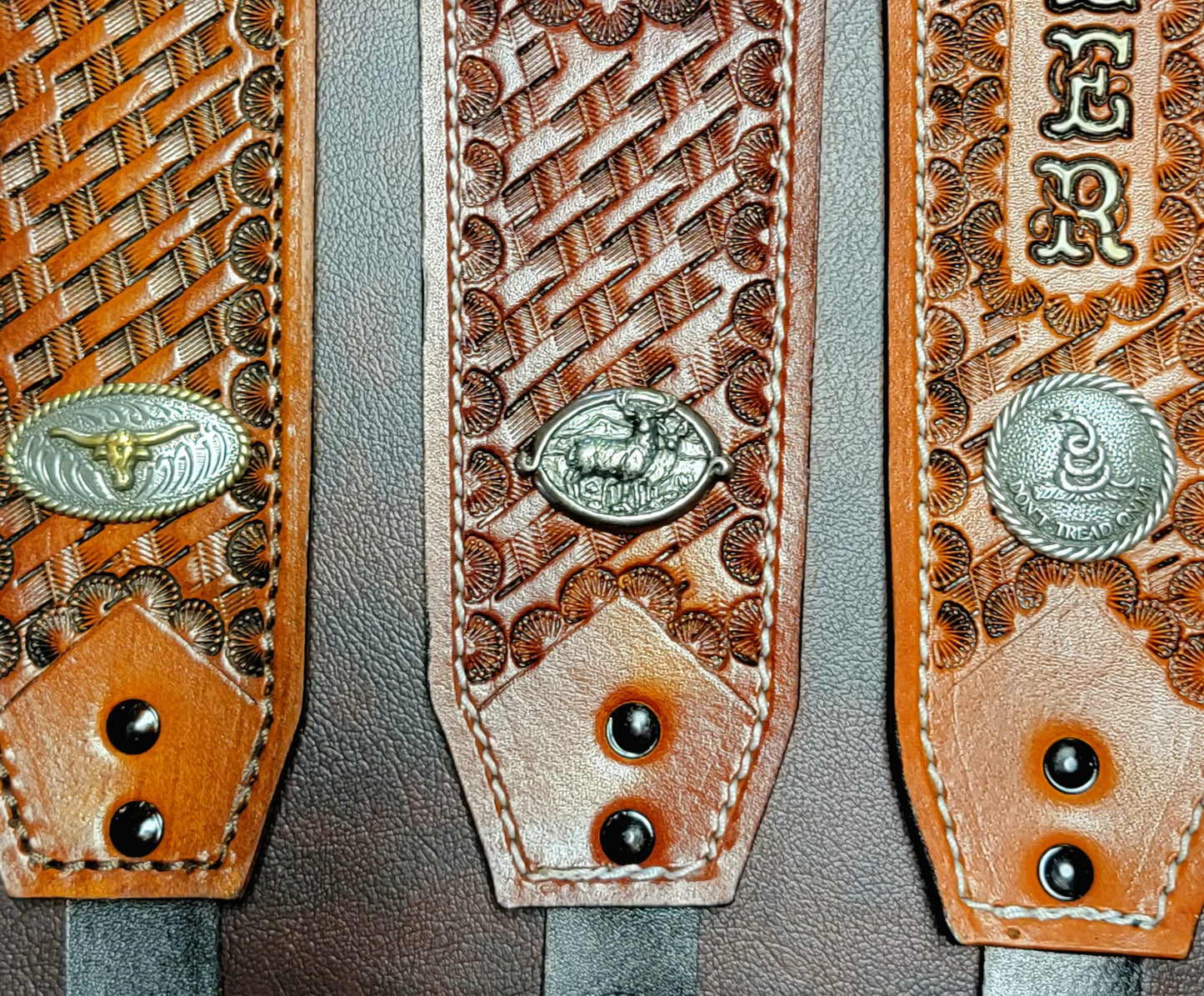 CUSTOM LEATHER RIFLE/ SHOTGUN SLING