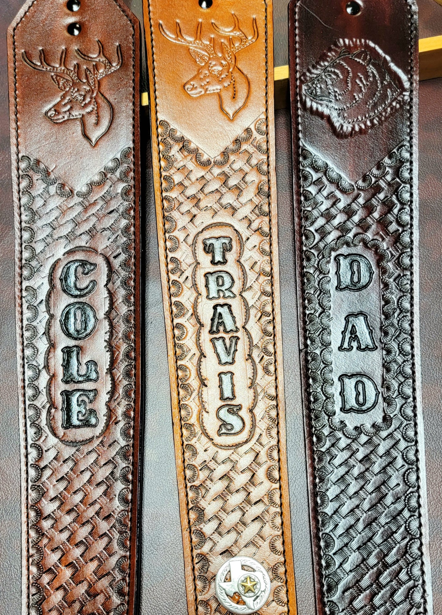 CUSTOM LEATHER RIFLE/ SHOTGUN SLING