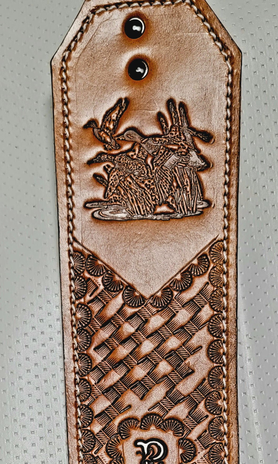 CUSTOM LEATHER RIFLE/ SHOTGUN SLING