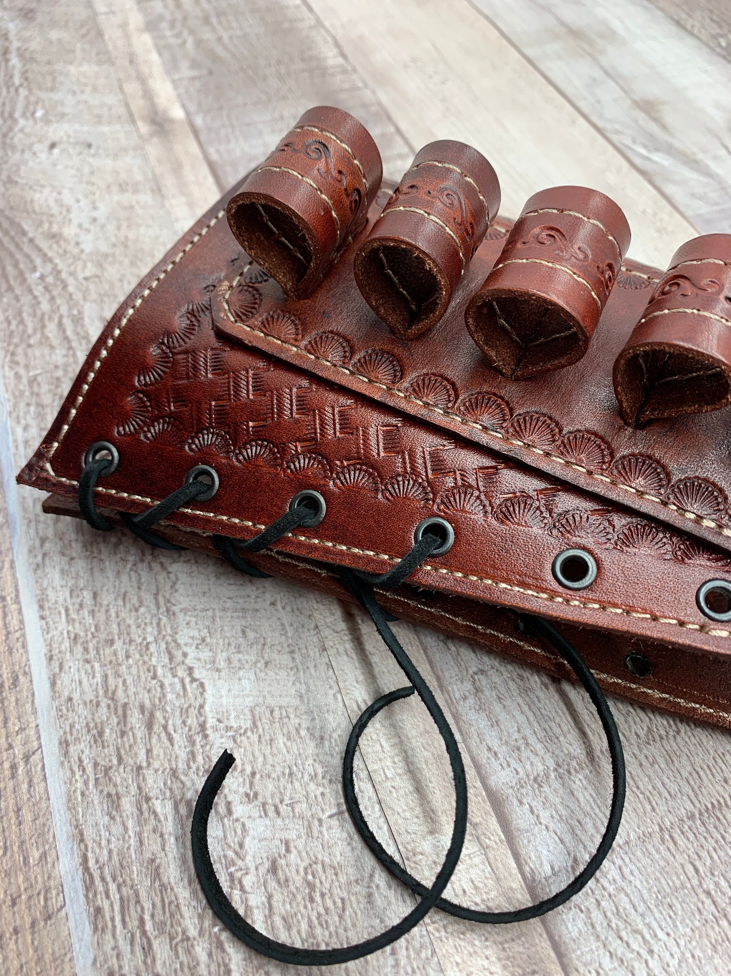 Custom Embossed Butt Stock