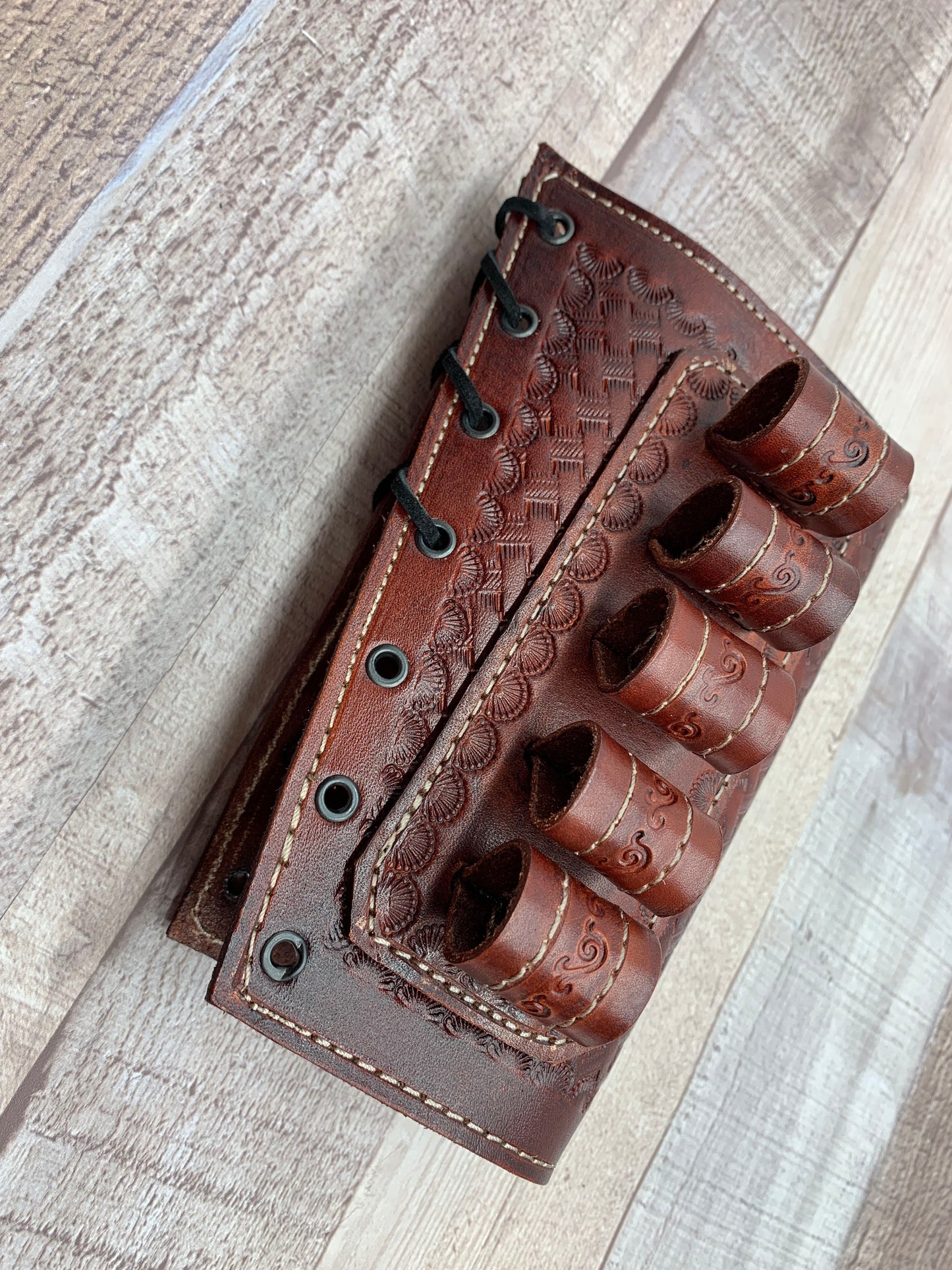 Custom Embossed Butt Stock
