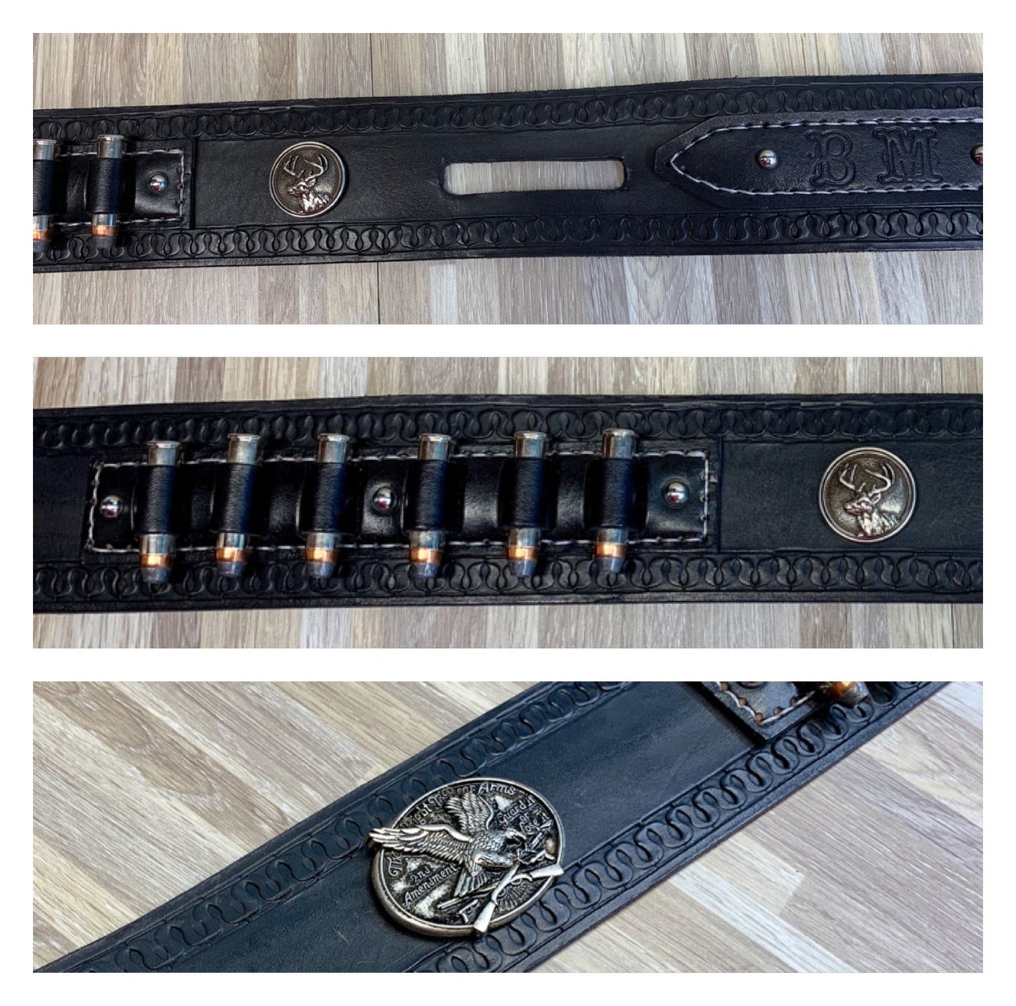 Custom Embossed Gun Belt